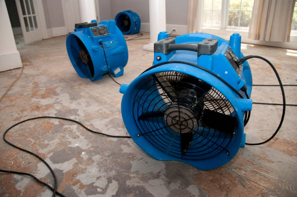 Water damage restoration process in West Loch Estate, HI